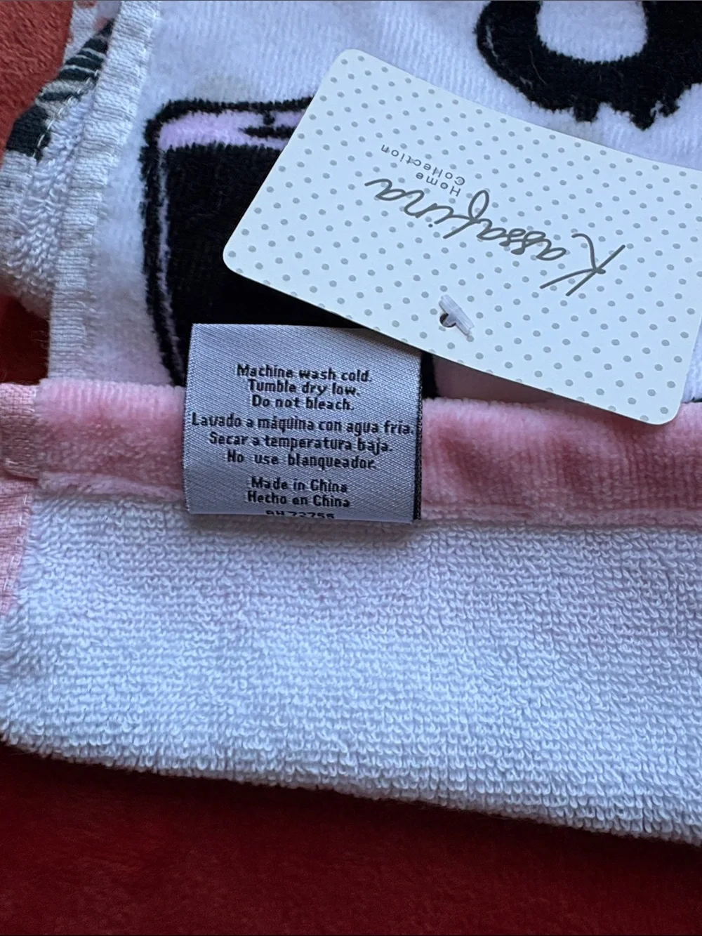 Shopping Is My Cardio Kassafina Hand Towels 4 set NWT 1 Wash Cloth.